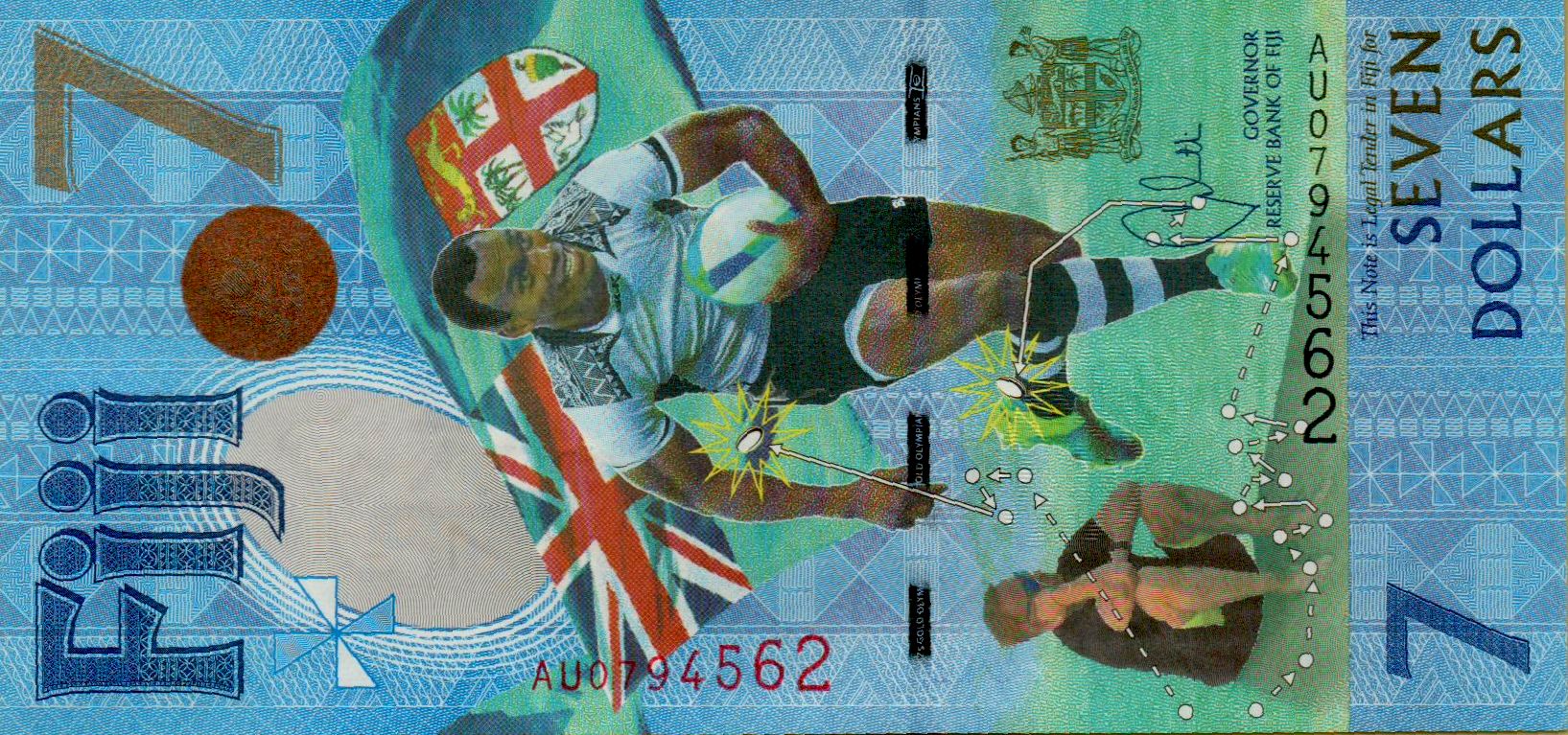 Fiji 7 2016 UNC P-120
